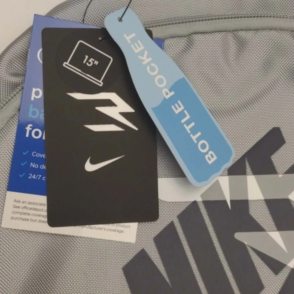 Nike 3Brand By Russell Wilson x Futura Backpack With Laptop Sleeve Wolf Gray - Picture 6 of 7